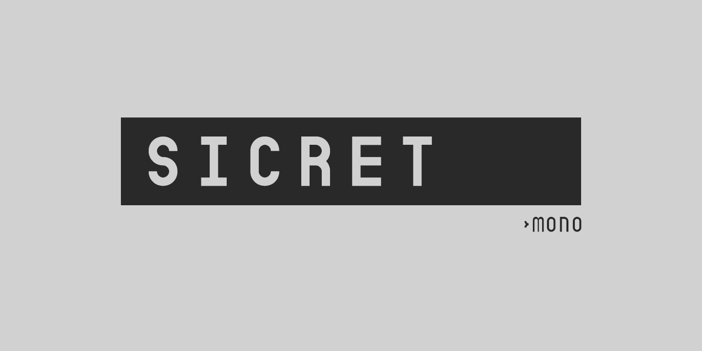 Sicret Mono